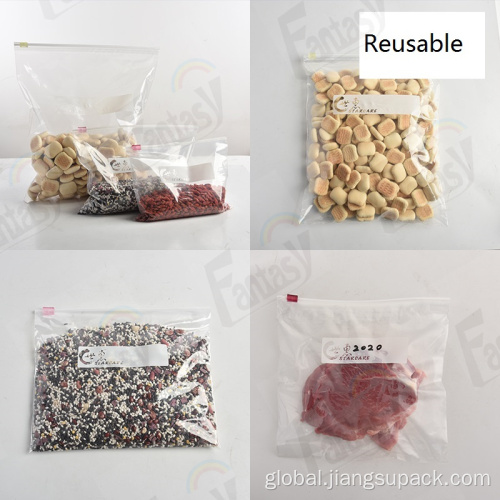 Zip Storage Bags Custom Printed Zipper Bags Plastic Zip Lock Bag Manufactory